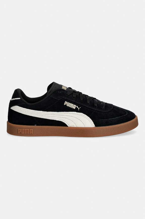 Puma sneakersy zamszowe Club II Era Suede 400717 czarny SS26