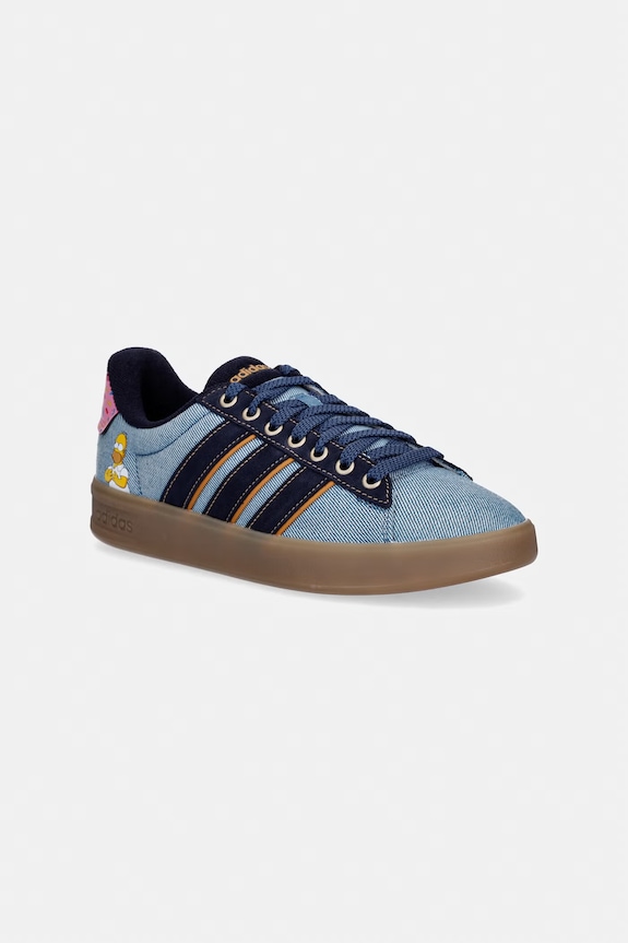 Sneakers adidas Grand Court Simpsons συνθετικό μπλε KK3539