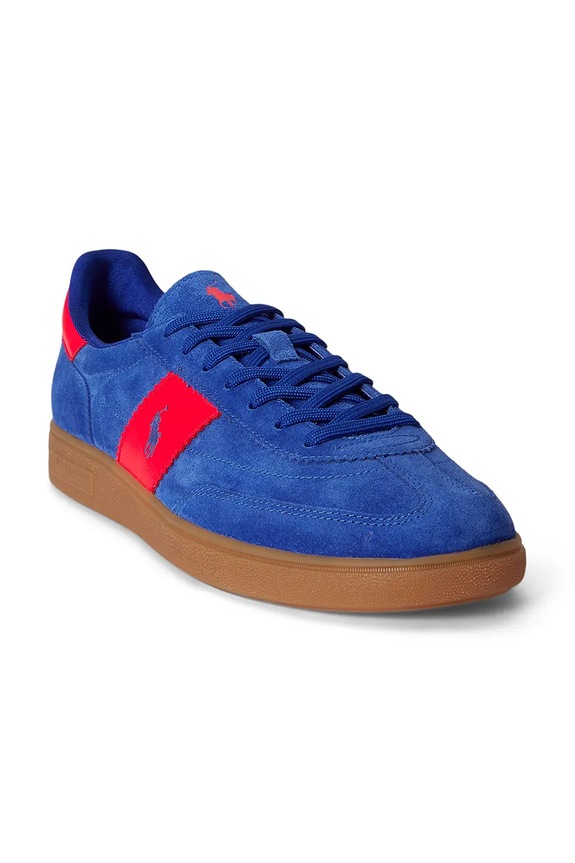 Polo Ralph Lauren sneakers in camoscio Bedford Pp 809P07172001.520 blu SS26