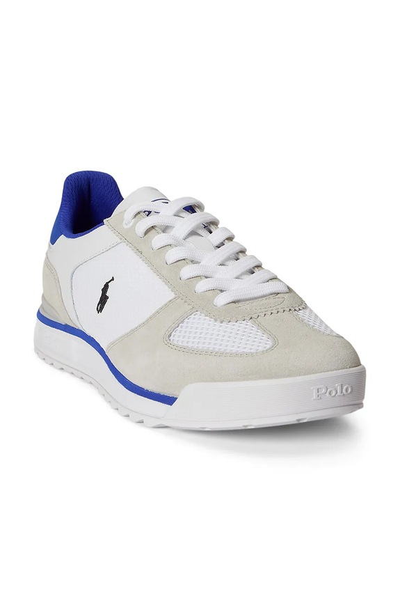 Polo Ralph Lauren Varick Pp tenisky semišové 809P07565007.100 biela SS26
