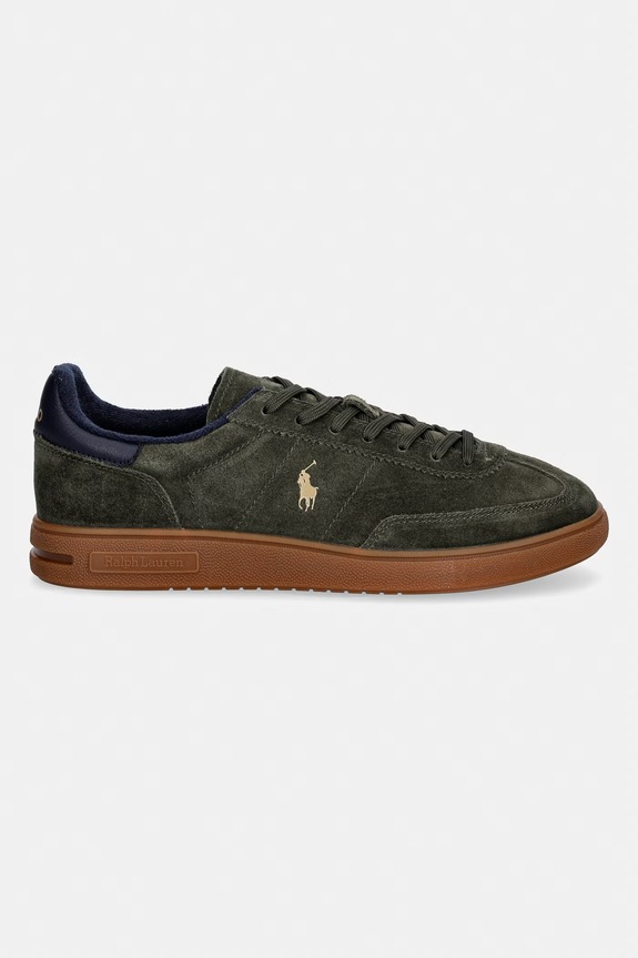 Polo Ralph Lauren Mdrn Trn 200 кросівки замшеві 809P09753001.300 зелений SS26