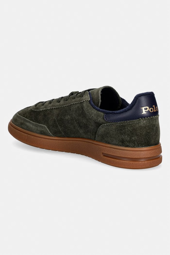 Взуття Polo Ralph Lauren Mdrn Trn 200 кросівки замшеві 809P09753001.300 зелений