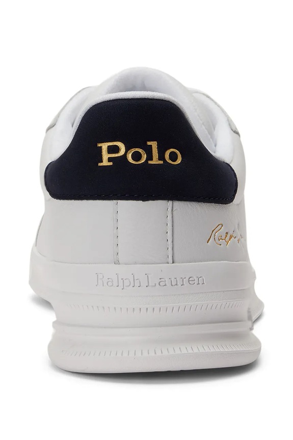 Polo Ralph Lauren Hrt Crt II sneakerși din piele alb 809P10044002.999