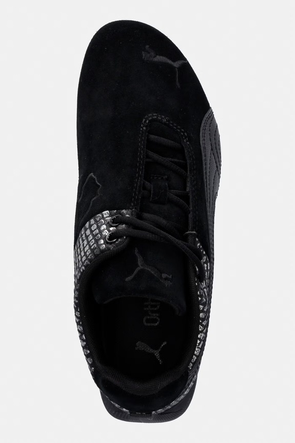 Puma sneakersy zamszowe Future Cat Emboss czarny 405283