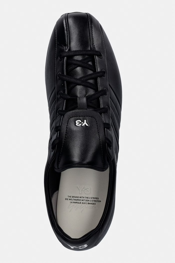Y-3 FIELD sneakers in pelle nero HP9980