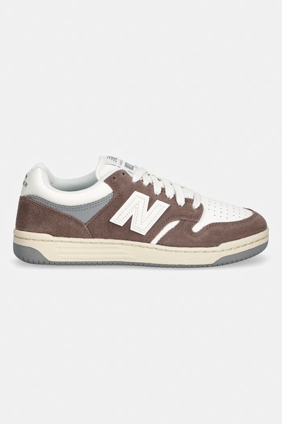 New Balance 480 tenisice od kože U480P4QI smeđa SS26