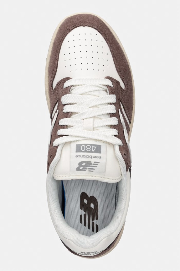 New Balance 480 tenisice od kože smeđa U480P4QI