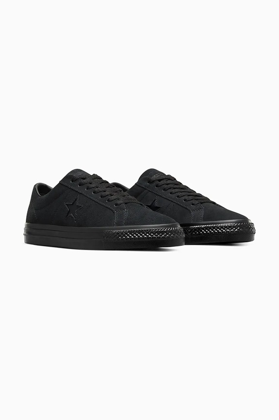 Converse tenisówki zamszowe One Star Pro A05320C czarny SS26
