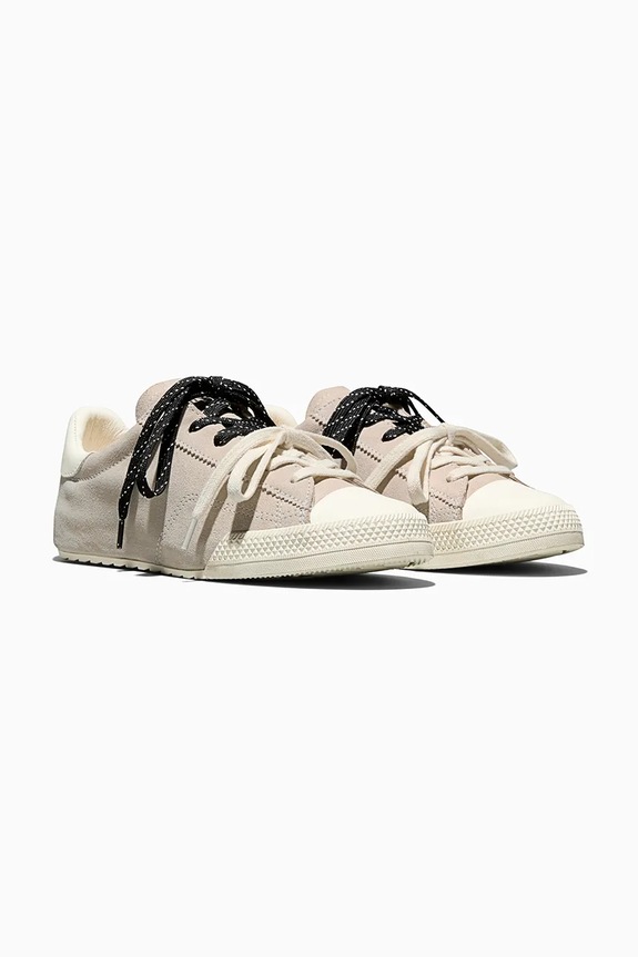 Converse tenisówki zamszowe Chuck Taylor Lo A16122C beżowy SS26