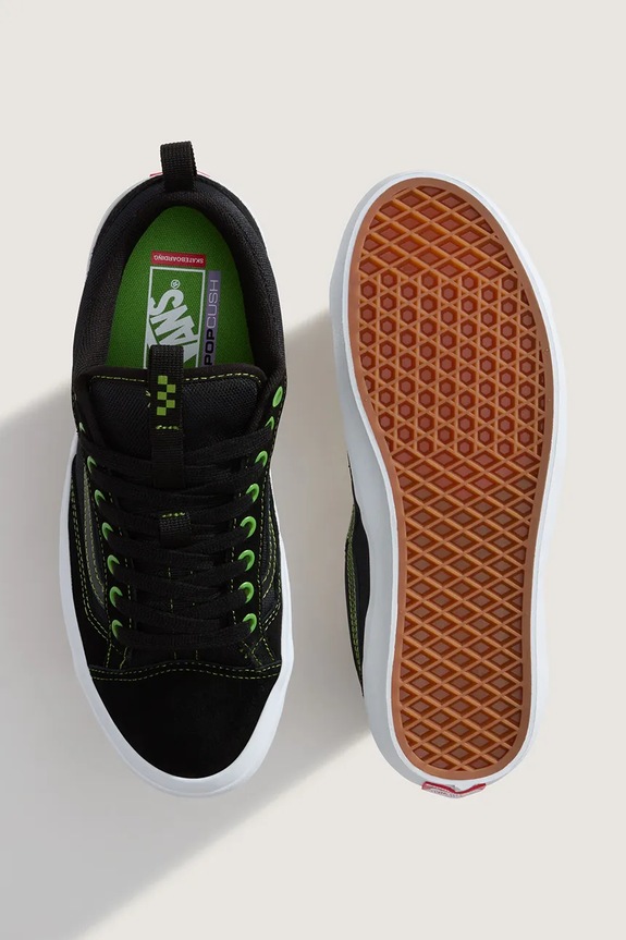 Vans Skate Old Skool 36 teniși piele întoarsă negru VN000D5RBMB1