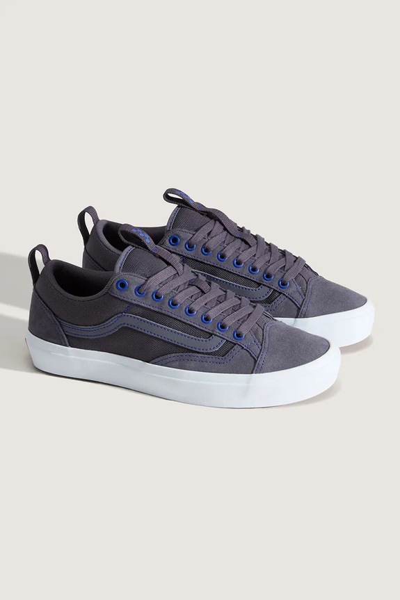 Vans Skate Old Skool 36 teniși piele întoarsă VN000D5RFRX1 gri SS26