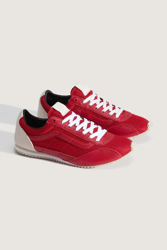 Vans LX SLP Trainer sneakers din piele VN000EHQCDY1 rosu SS26