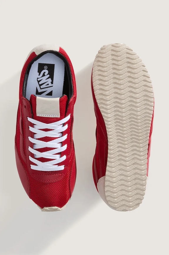 Vans LX SLP Trainer sneakers din piele rosu VN000EHQCDY1