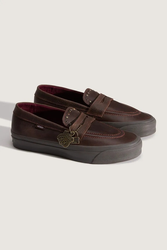 Vans mocasini din piele LX Loafer 53 VN000VATDMV1 maro SS26