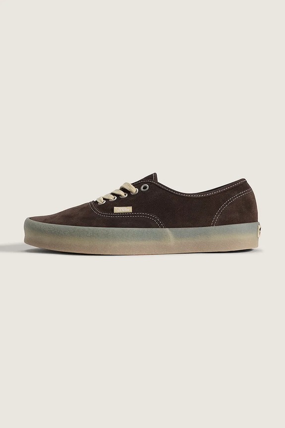 Vans Authentic teniși înalți piele întoarsă maro VN000D7Y3N11