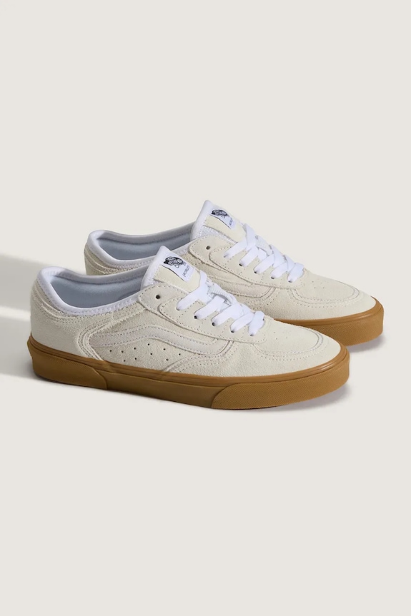 Semišové tenisky Vans Rowley Classic VN0009QJQJM1 béžová SS26