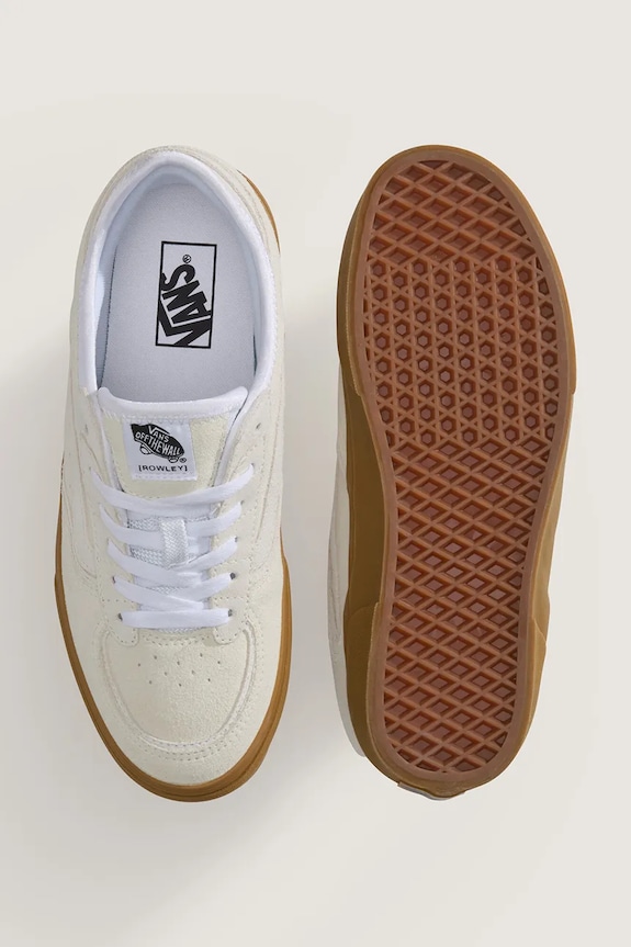 Semišové tenisky Vans Rowley Classic béžová VN0009QJQJM1