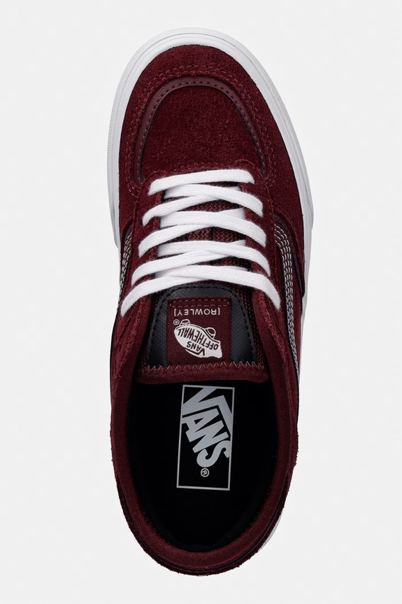 Vans Rowley Classic teniși piele întoarsă burgundia VN000SF44QU1