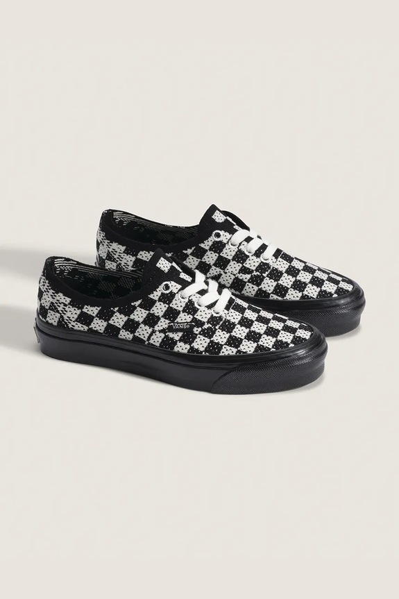 Vans LX Premium Authentic 44 EK Checkerboard tenisky VN000EJC1KP1 čierna SS26