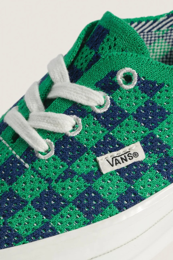 Vans LX Premium Authentic 44 EK Checkerboard tenisky VN000EJC5W31 zelená