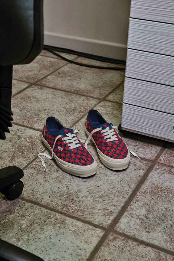 Vans LX Premium Authentic 44 EK Checkerboard tenisky VN000EJCRDB1
