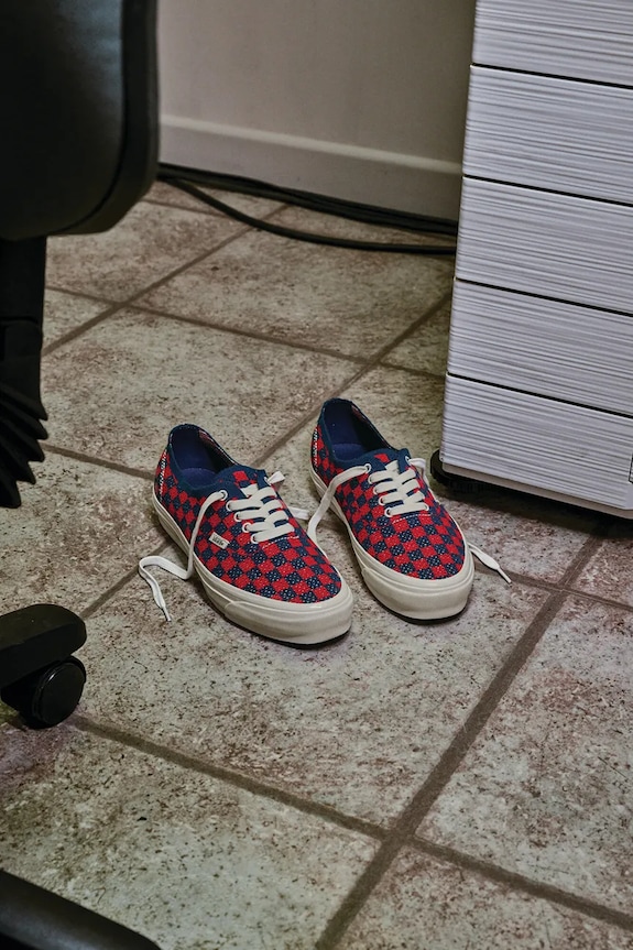 Vans LX Premium Authentic 44 EK Checkerboard tenisky VN000EJCRDB1
