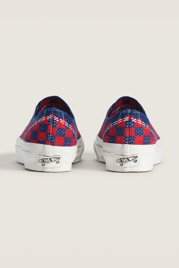 Obuv Vans LX Premium Authentic 44 EK Checkerboard tenisky VN000EJCRDB1 červená