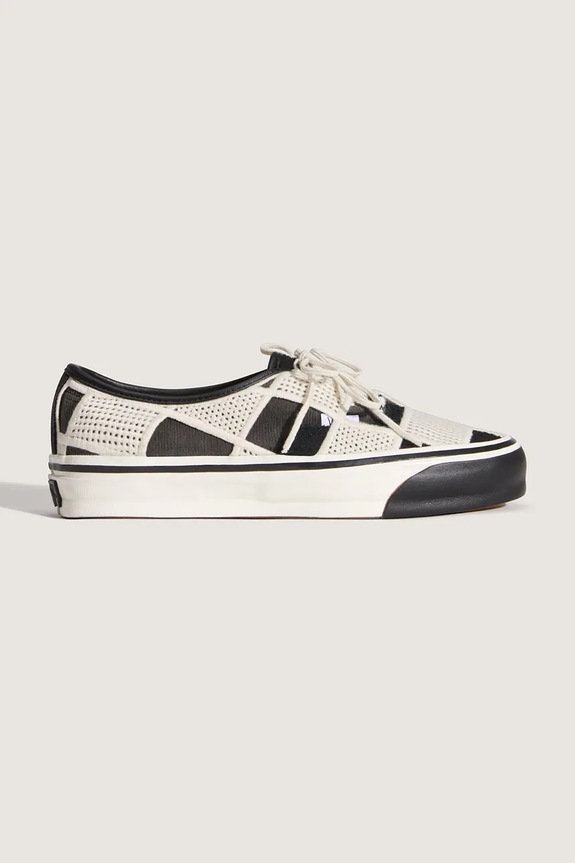 Tenisky Premium Authentic Shell Knit plochá béžová VN000Y0RFDB1