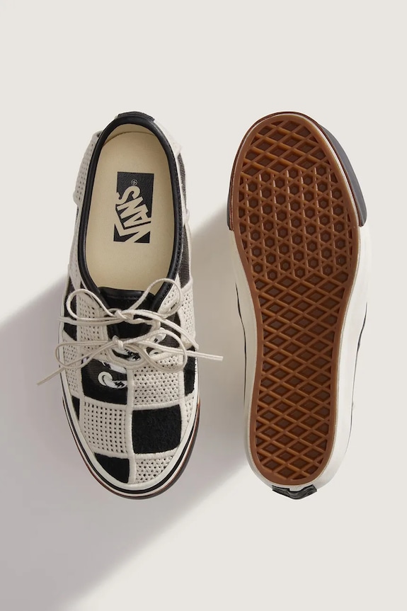 Tenisky Premium Authentic Shell Knit béžová VN000Y0RFDB1