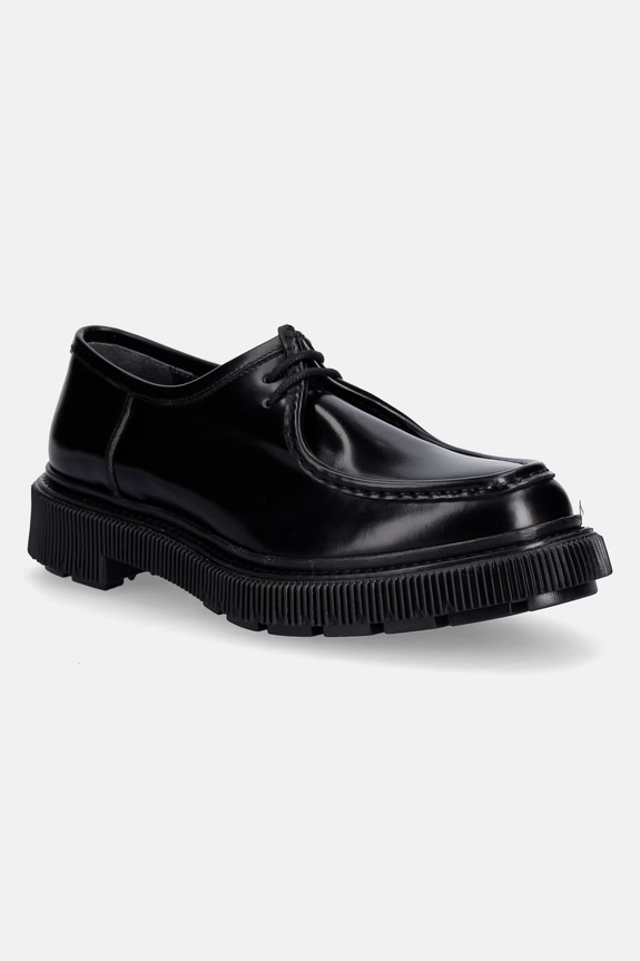 Kožne cipele ADIEU Type 212 ravna crna Type.212