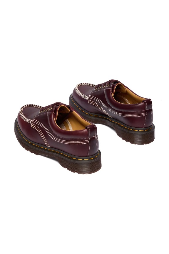 Obuwie Dr. Martens półbuty skórzane Lowell DM31817600 bordowy