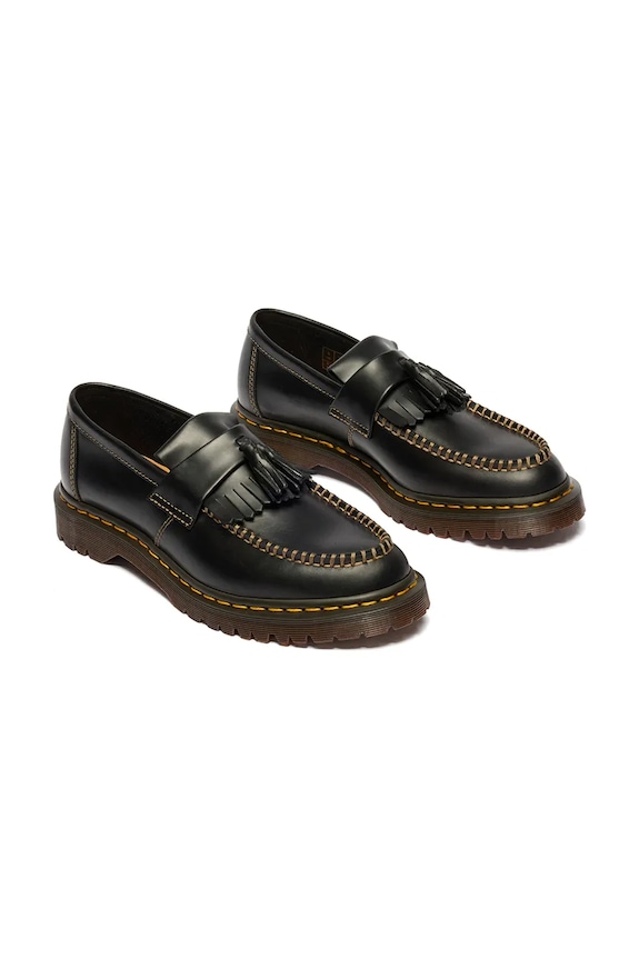 Dr. Martens mokasíny kožené Adrian Ben Tassel Loafer DM42849001 čierna SS26