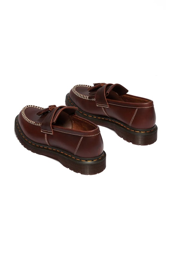 Obuv Dr. Martens mokasíny kožené Adrian Ben Tassel Loafer DM42849200 hnedá