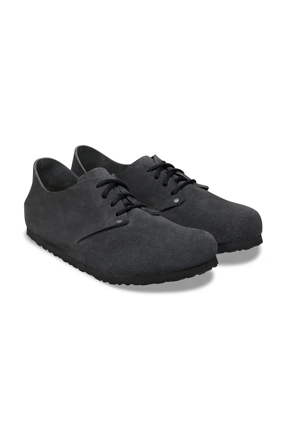 Scarpe Birkenstock Maine scarpe tacchi piatti in scamoscio 1031727. grigio