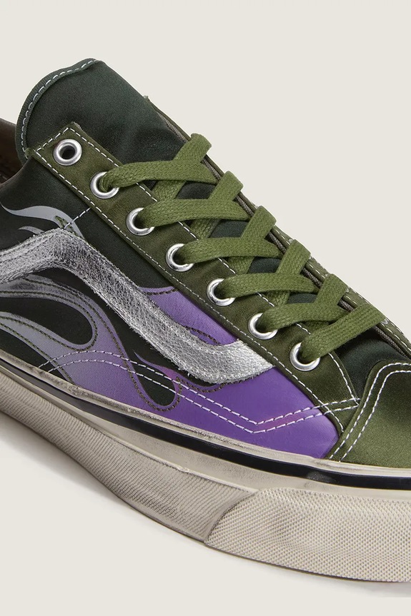 Vans LX Old Skool 36 teniși pentru femei scurți VN000D9RGRK1 verde