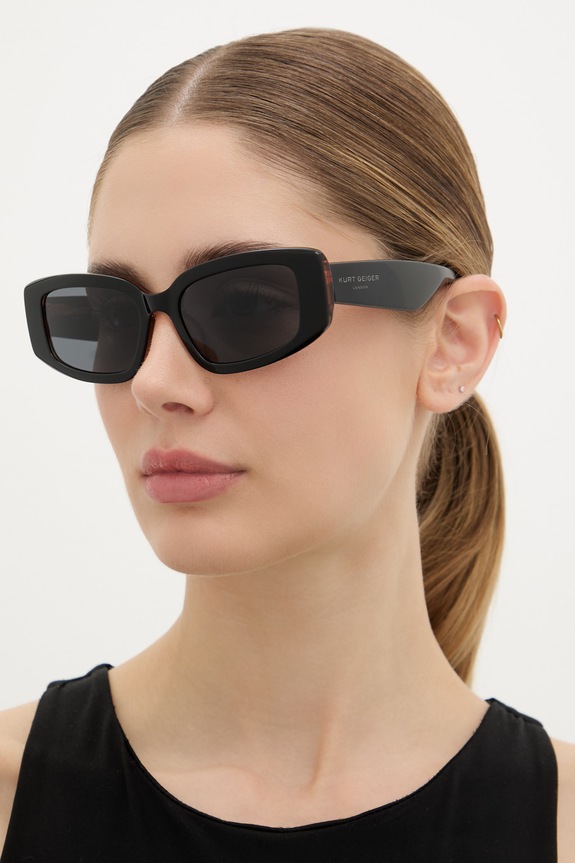Kurt Geiger London cat eyes napszemüveg női Kensington fekete 5509109679