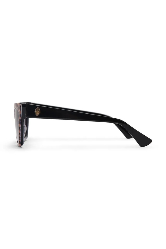 Doplnky Kurt Geiger London slnečné okuliare typ mačacieho oka dámske 5509339679 hnedá