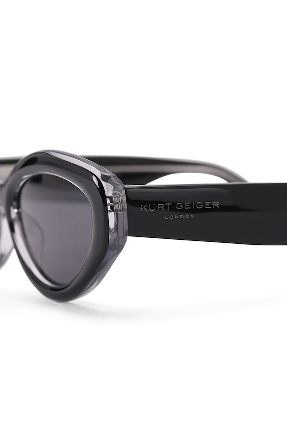 Kurt Geiger London slnečné okuliare typ mačacieho oka dámske Kensington čierna 5509909679