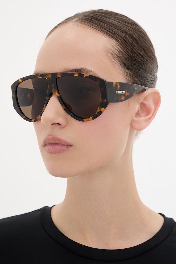 Accesorii Pinko ochelari de soare pentru femei 106773.A2NN maro
