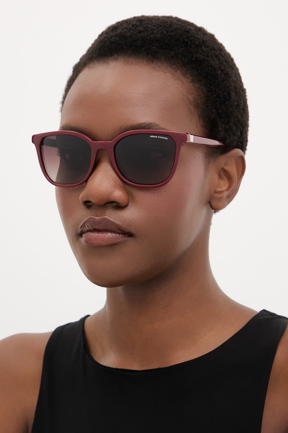 Armani Exchange sunčane naočale za žene bordo 0AX4168SU