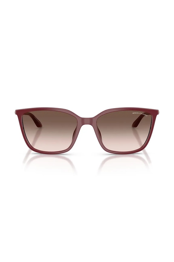 Doplnky Armani Exchange slnečné okuliare dámske 0AX4171SU burgundské