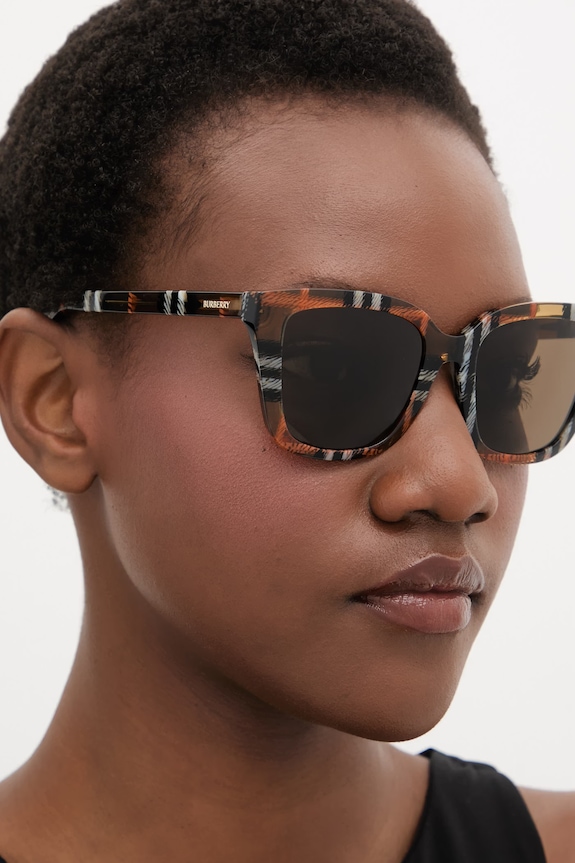 Accesorii Burberry ochelari de soare de damă 0BE4487 portocaliu