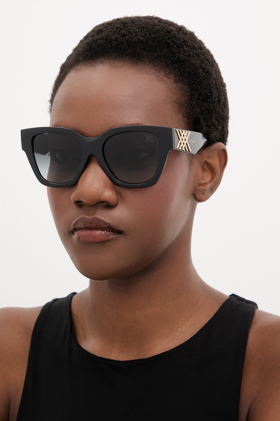 Burberry Γυαλιά ηλίου cat-eye γυναικεία μαύρο 0BE4489U