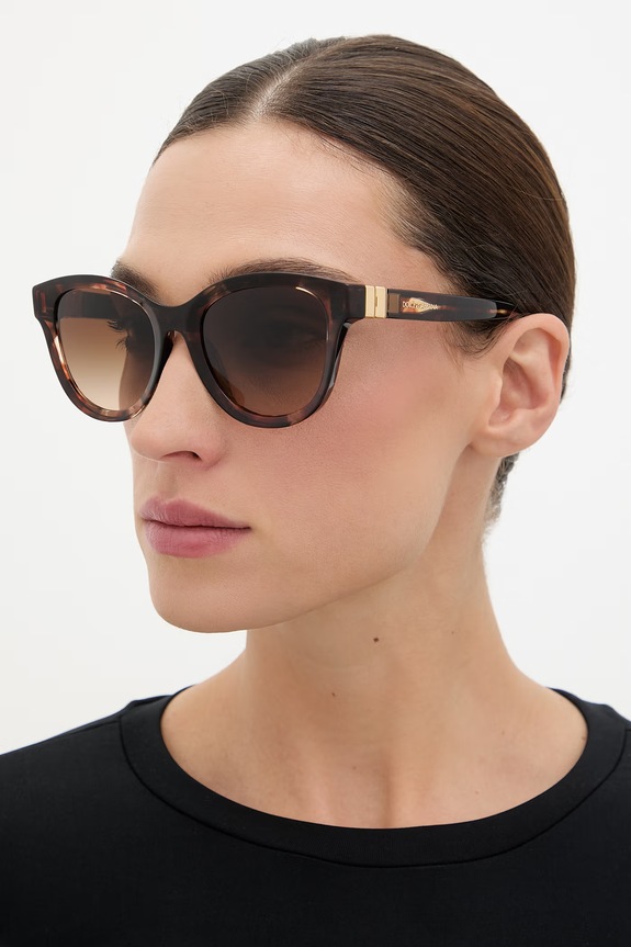 Dolce & Gabbana slnečné okuliare dámske hnedá 0DG4533