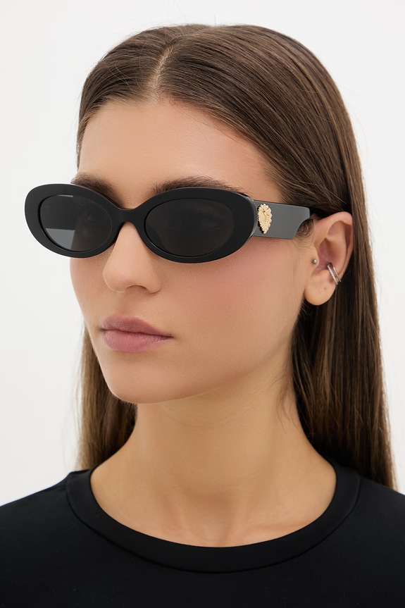 Dolce & Gabbana okulary przeciwsłoneczne damskie czarny 0DG4537