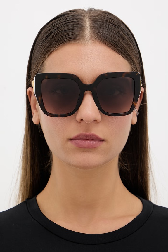 Dolce & Gabbana štvorcové slnečné okuliare dámske 0DG4538