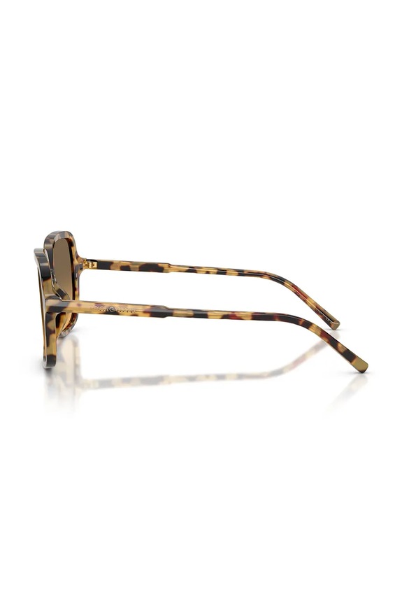 Dolce & Gabbana ochelari de soare rotunzi pentru femei galben 0DG4539