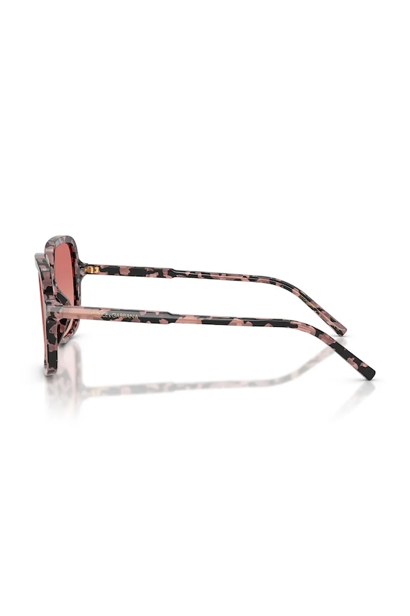 Dolce & Gabbana ochelari de soare rotunzi pentru femei roz 0DG4539