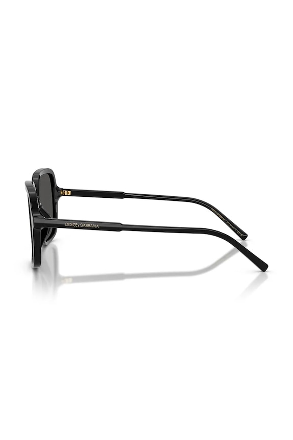 Dolce & Gabbana ochelari de soare rotunzi pentru femei negru 0DG4539