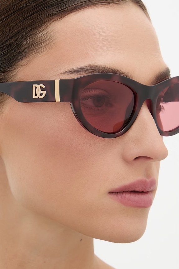 Dolce & Gabbana okulary przeciwsłoneczne kocie oczy damskie 0DG6207